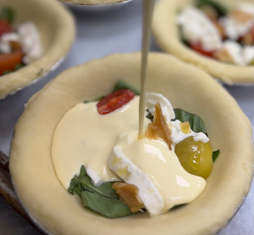 .Thanksgiving Quiche Lorraine - 9"